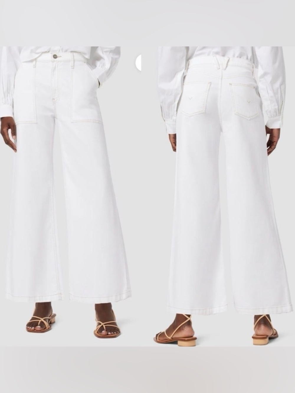 NWT Hudson Jeans Jodie wide leg Crop 24